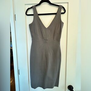 Banana Republic gray sleeveless dress